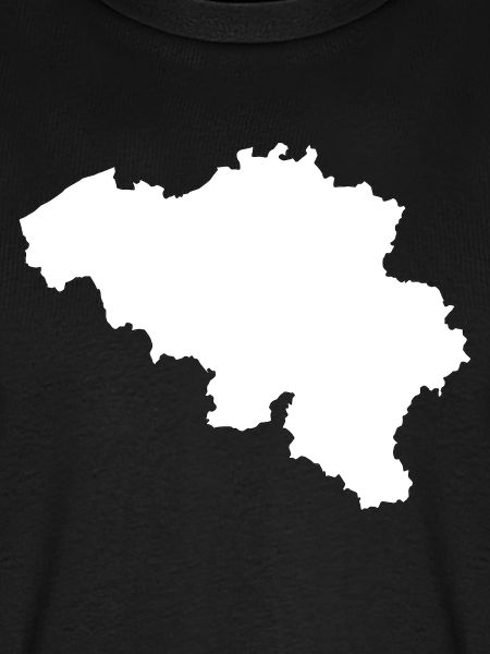 Belgien Landes-Silhouette