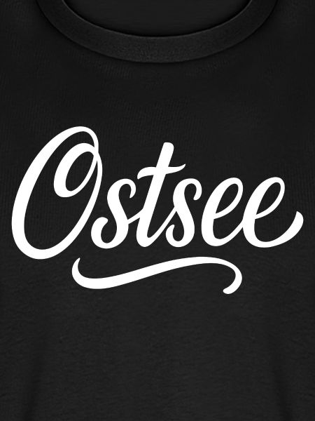 Ostsee Kalligraphie Kontrast