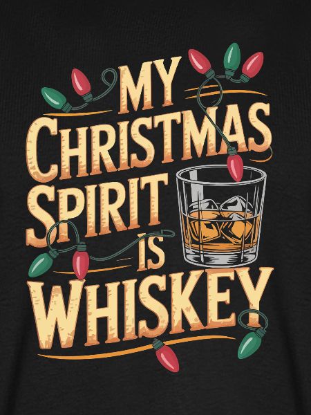 Mein Weihnachtsgeist ist Whiskey