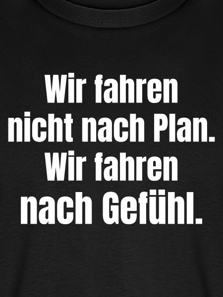 Fahren nach Gefühl