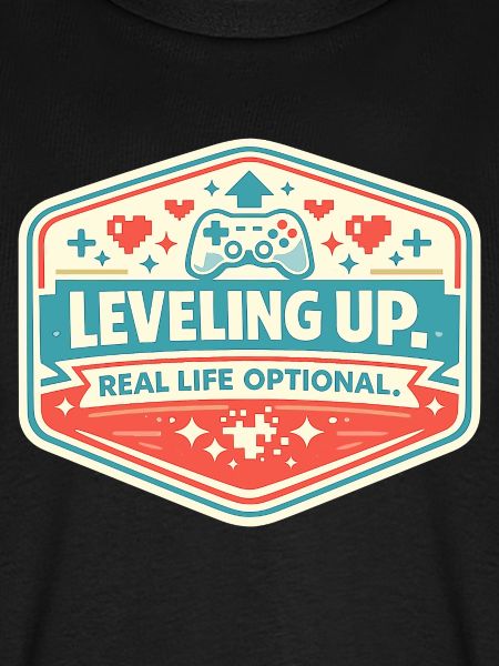 Leveling Up Gaming Abzeichen