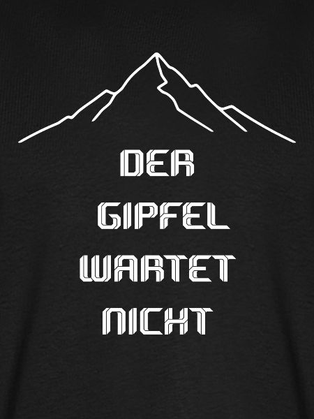 Der Gipfel wartet nicht
