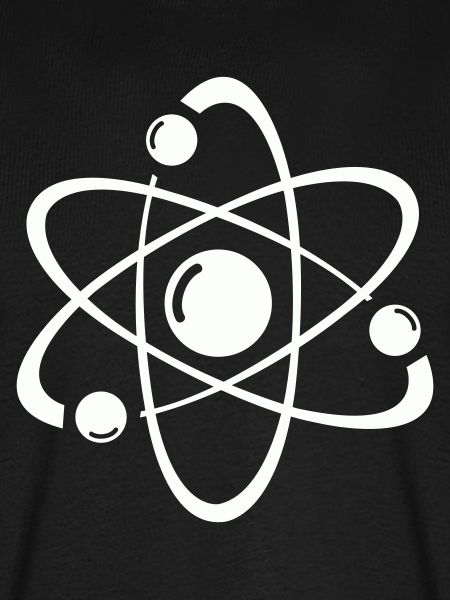Atomic Model Line Art