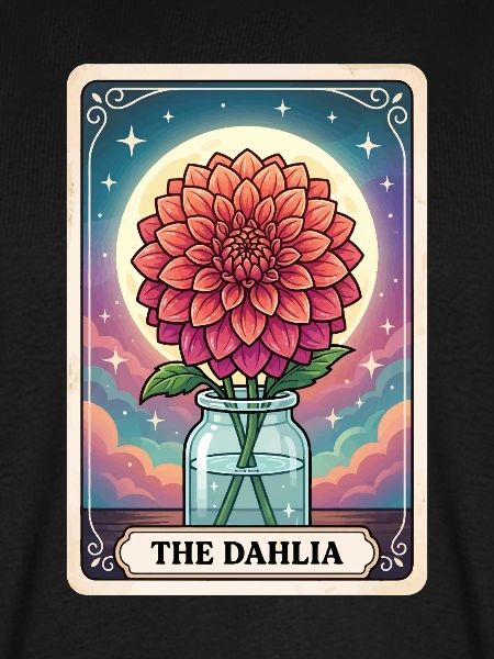 Dahlien Tarotkarte