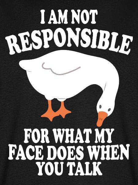 Nicht verantwortliche Gans