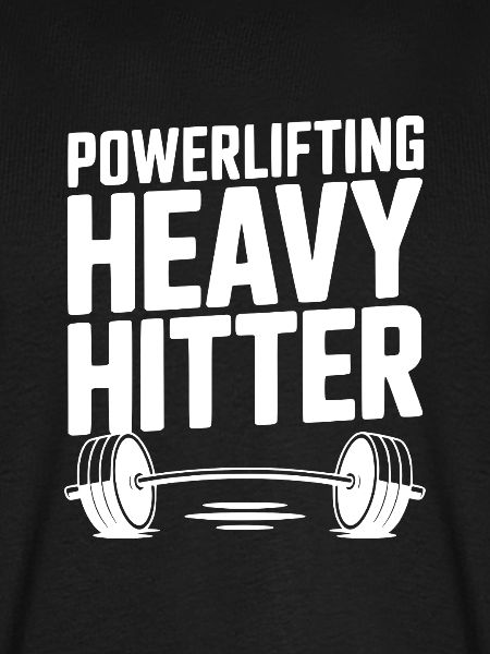 Powerlifting schwerer Schlagmann
