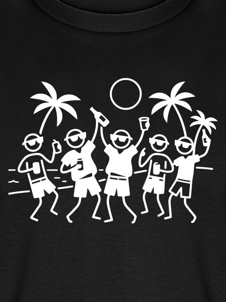 Party Gruppe Strand