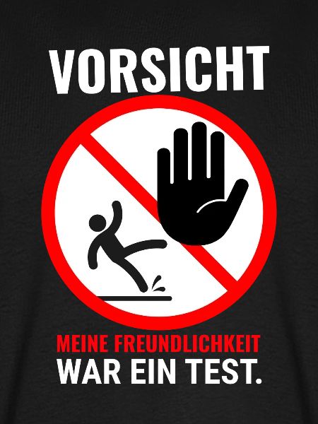 Freundlichkeit War Test