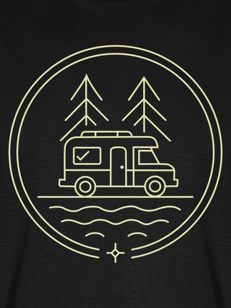 Campervan in Natur