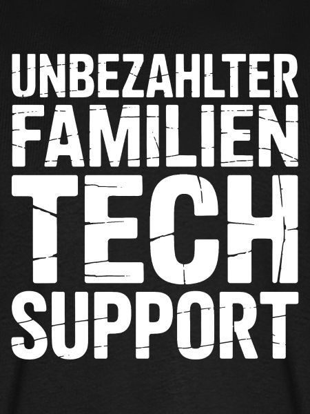 Unbezahlter Familien Tech Support