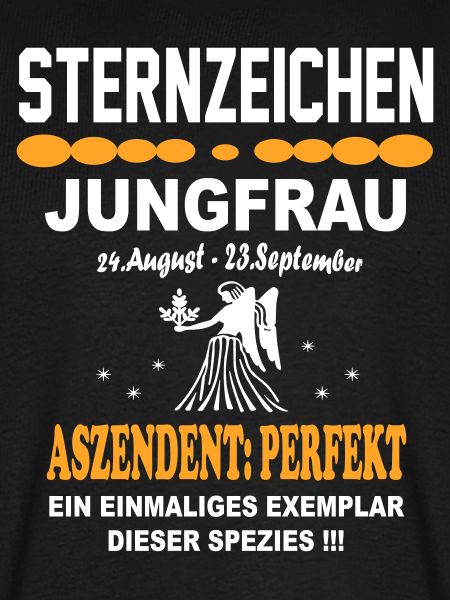 Jungfrau Sternzeichen Aszendent Perfekt