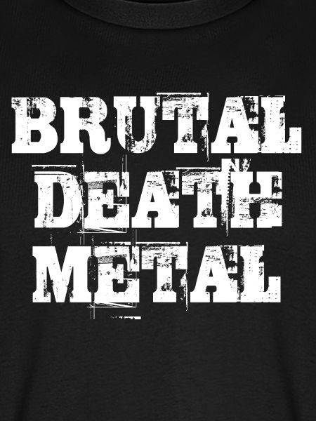Brutale Death-Metal-Typografie