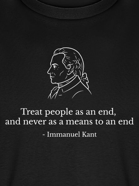 Kant Zitat Porträt-Tee