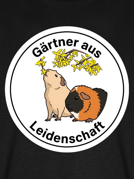 Meerschweinchen Gärtner Leidenschaft Deko