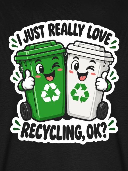 Duo Recycling Lächelnde Eimer