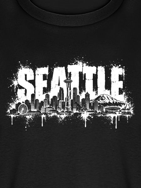 Seattle Graffiti Skyline