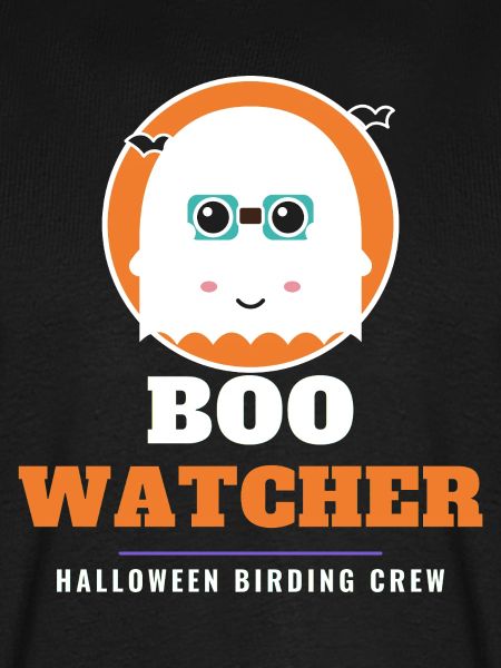 Vogelbeobachter Lustiger Halloween-Vogelbeobachter-Geist