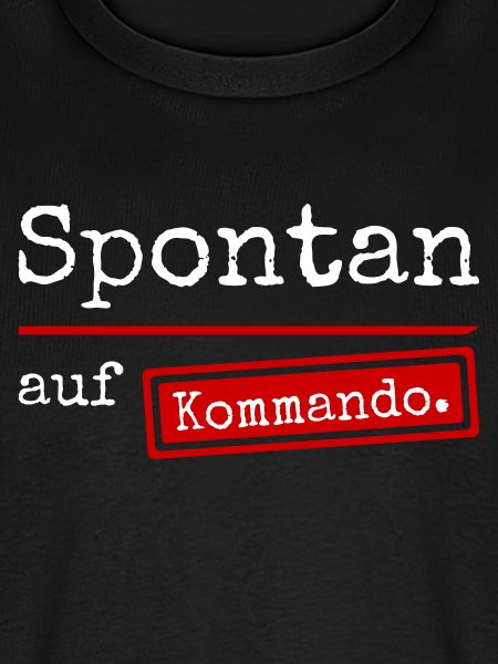 Spontan auf Kommando – Stempel