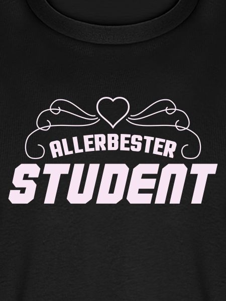 Allerbester Student Retro Badge