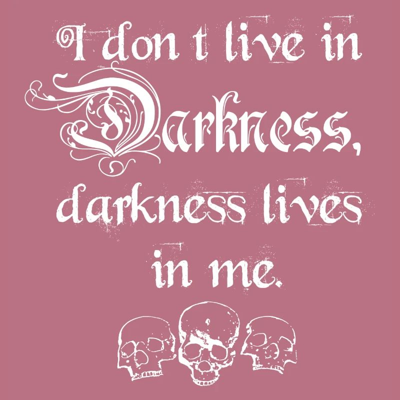Darkness white
