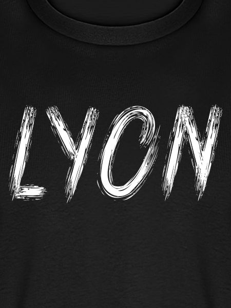 Lyon in Pinselbuchstaben