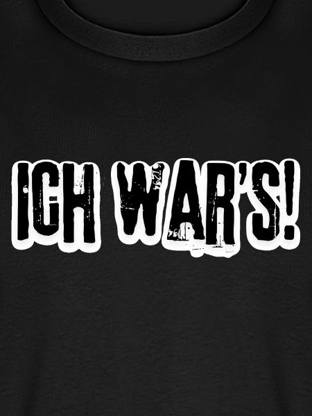 Ich war’s – Na und?
