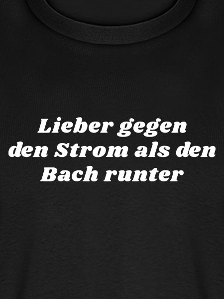 Gegen den Strom