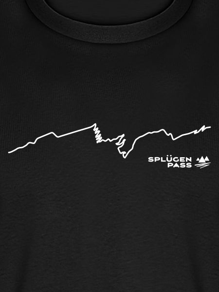 Splügenpass Straßenverlauf
