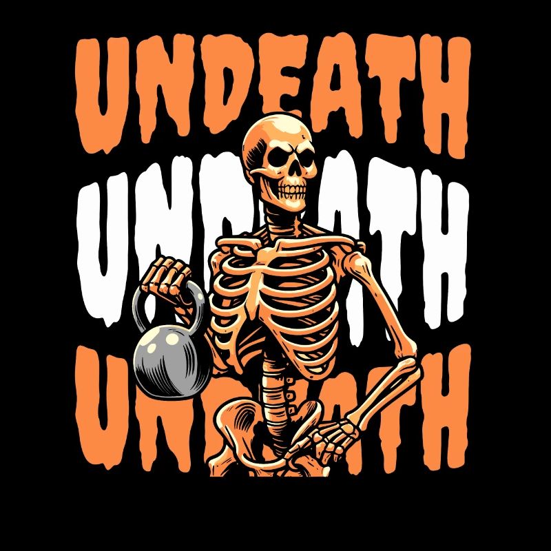 Kettlebell Skeleton Undeath