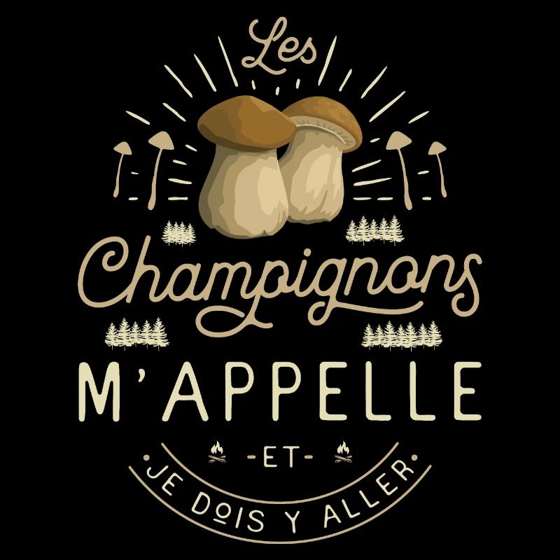 Champignon Cueillette Ramasseur De Champignons