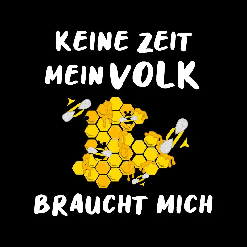 Imker mein Volk braucht mich Biene Geschenk