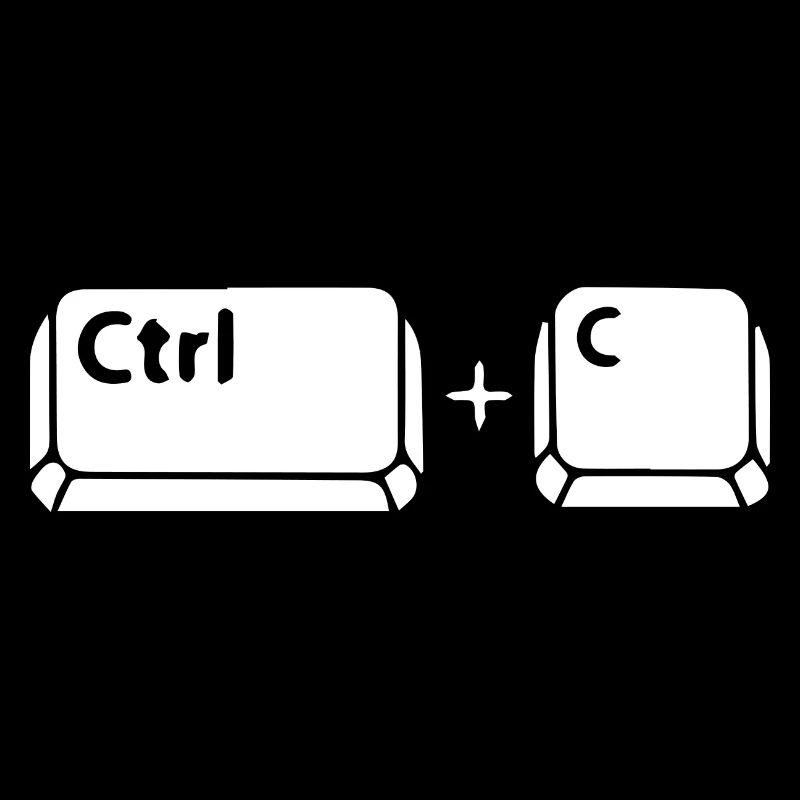 "CTRL + C KEYS" - couples partner look ("father")