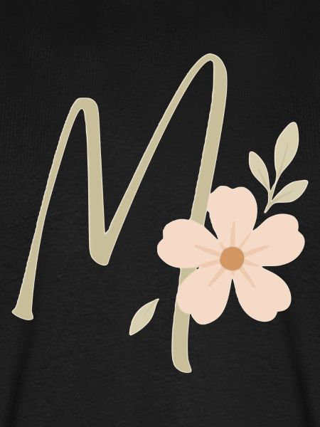 Pastellflorales M-Monogramm