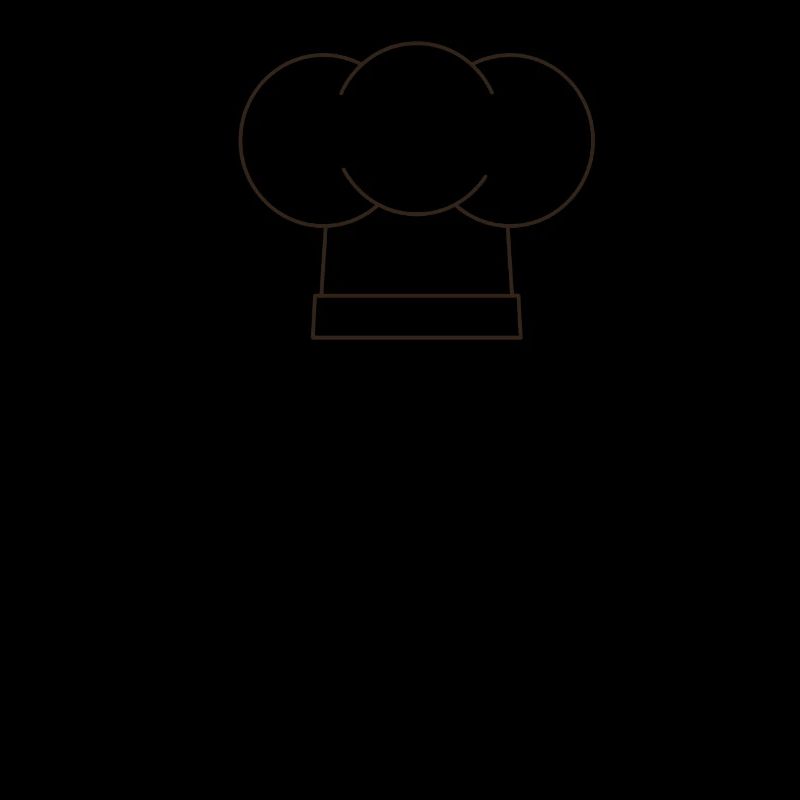 Ich bin der Küchenchef Chef