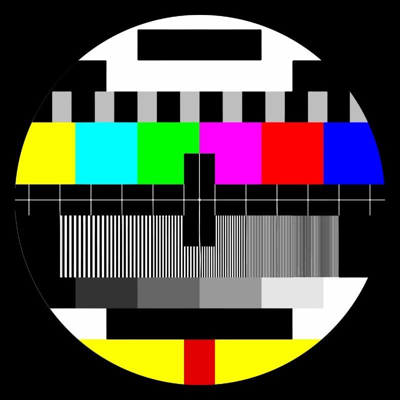mire couleur - color test card