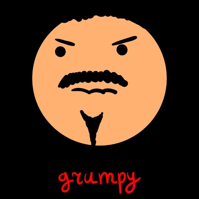 / grumpy