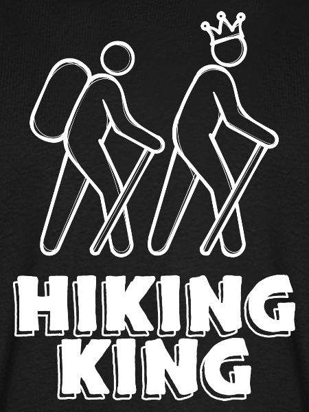 Wandern Wanderung Klettersteig Statement Wanderer