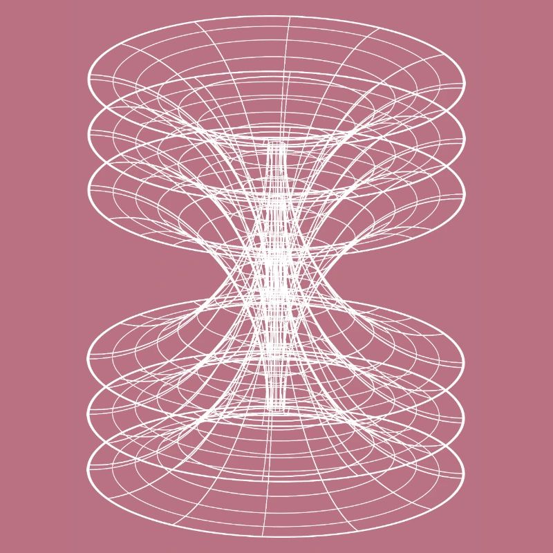 Vortex Wireframe Constellation