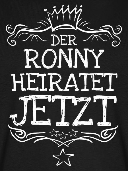 Geschenk für Ronny
