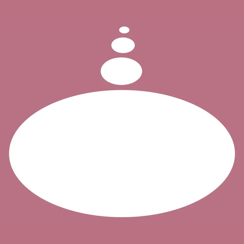 empty thought bubble template blank with no content for text