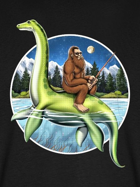 Bigfoot Loch Ness Monster Fishing
