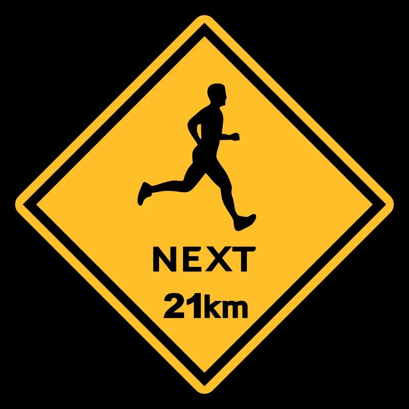 Running man 21km
