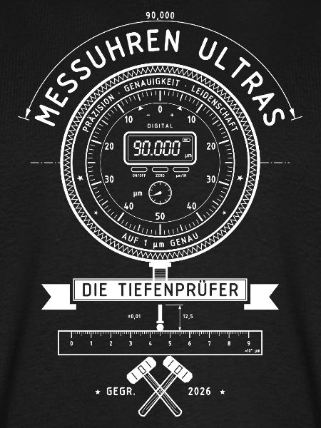 Präzisionsuhr Dial Retro