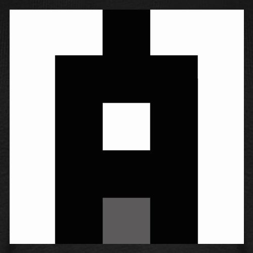 symbol M schwarzweiß