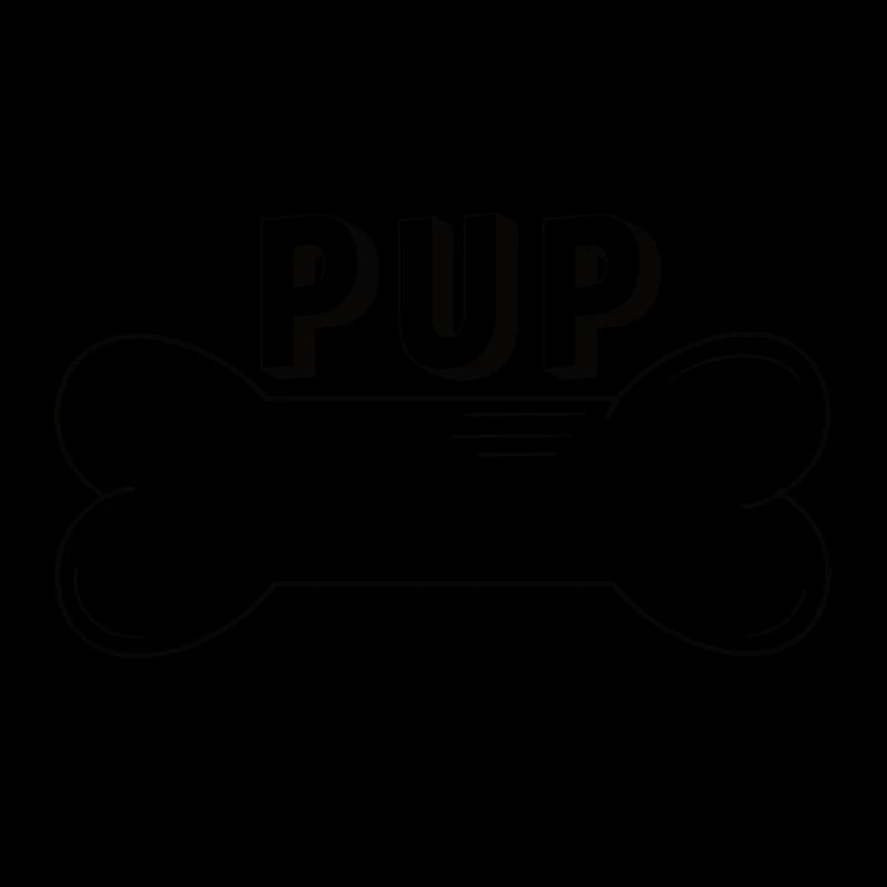Pup Knochen Individualisierbar