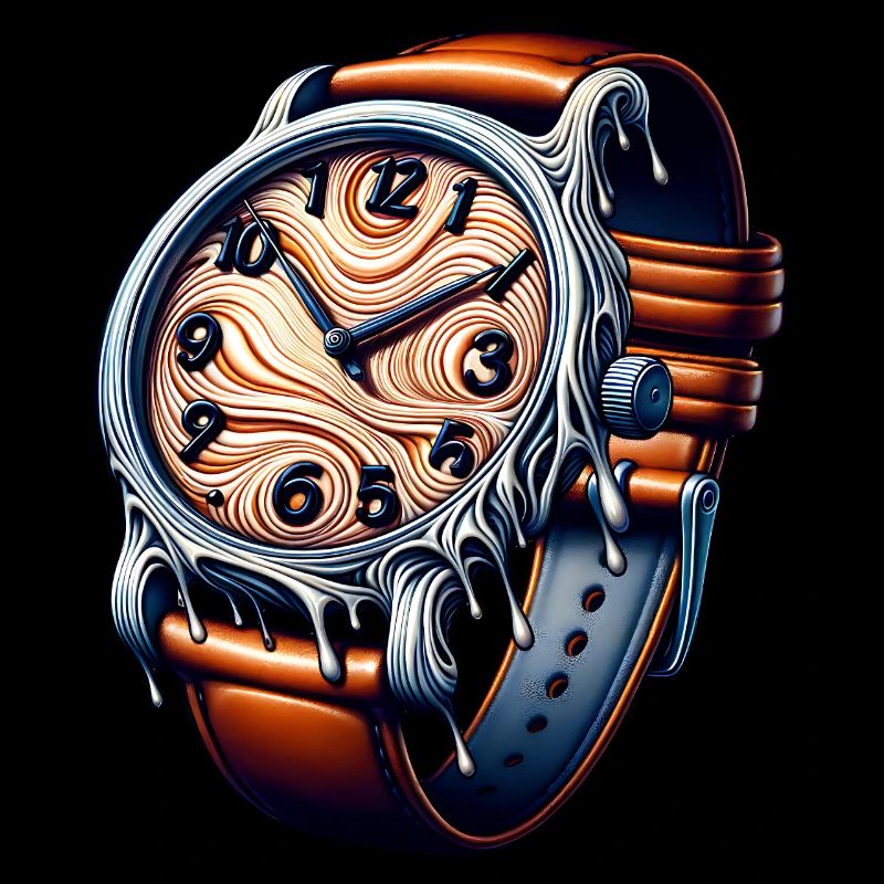 Flowing Clock – Time Passes