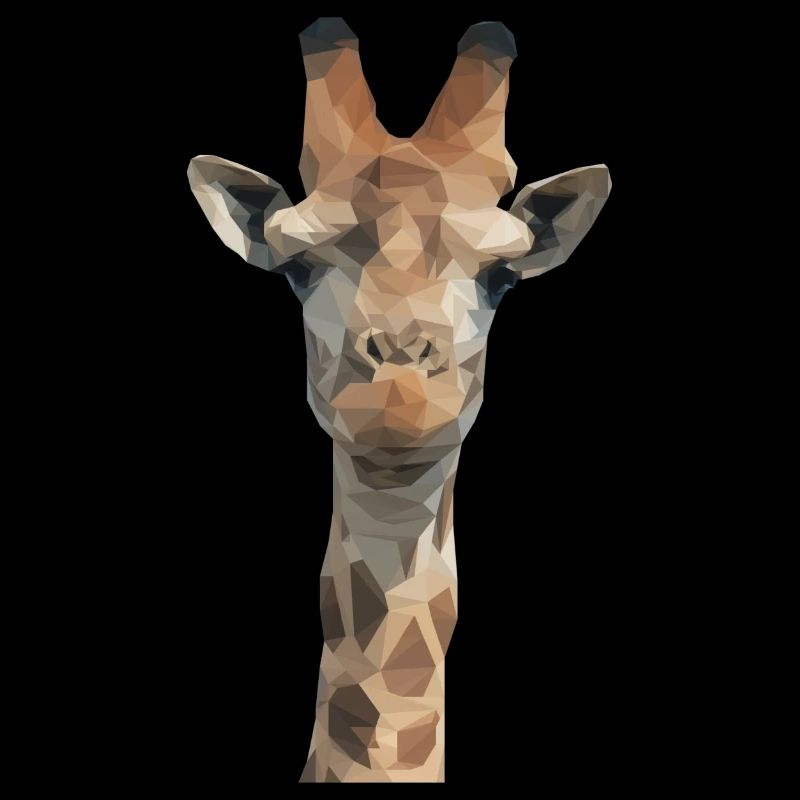 Low Poly Giraffe