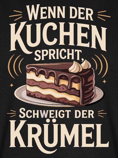 When the cake speaks, the crumb is silent