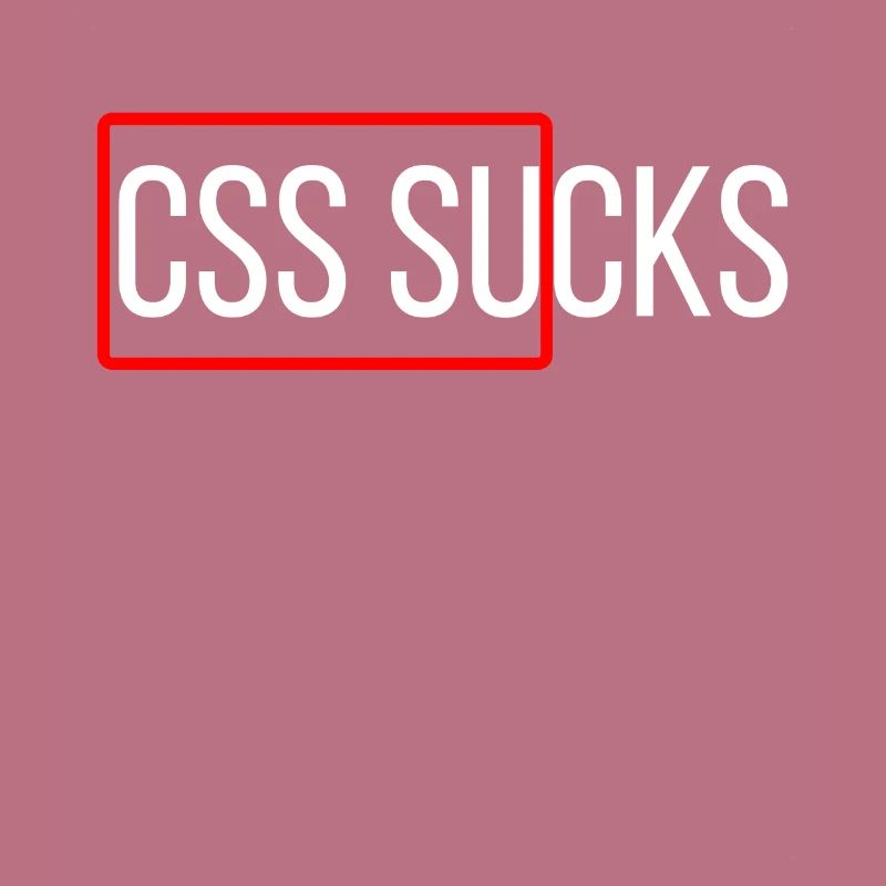 CSS suce programmation CSS drôles programmeurs