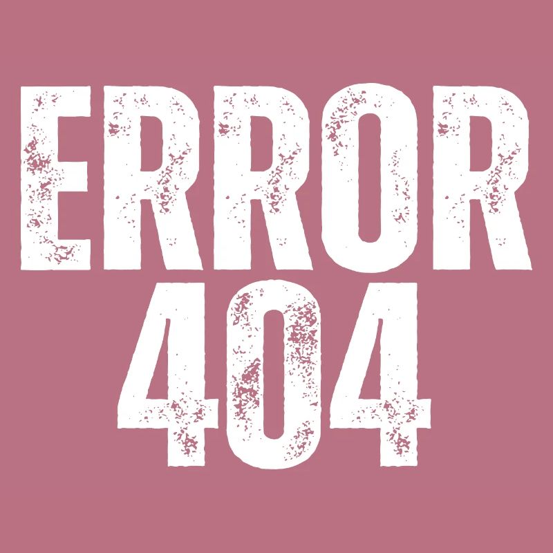 Error 404 - Cooles Programmierer Design